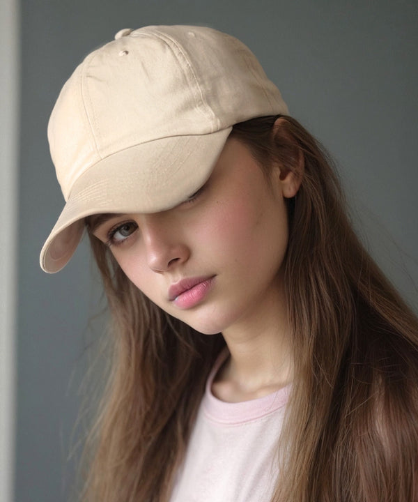 NEWTRAL(ニュートラル)/502 スタンダード ローキャップ/無地 ワンポイント ユニセックス 帽子 | NT5009002 | アイボリー