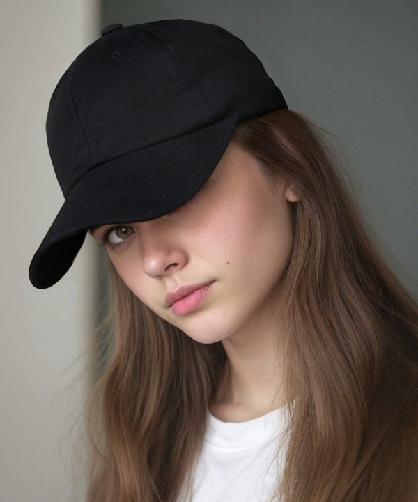 NEWTRAL(ニュートラル)/502 スタンダード ローキャップ/無地 ワンポイント ユニセックス 帽子 | NT5009002 | ブラック