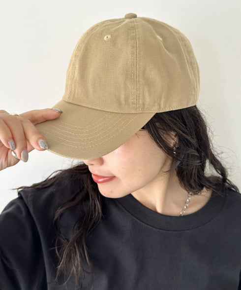 NEWTRAL(ニュートラル)/502 スタンダード ローキャップ/無地 ワンポイント ユニセックス 帽子 | NT5009002 | ベージュ