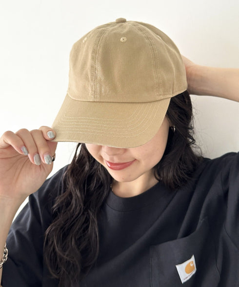 NEWTRAL(ニュートラル)/502 スタンダード ローキャップ/無地 ワンポイント ユニセックス 帽子 | NT5009002 | ベージュ