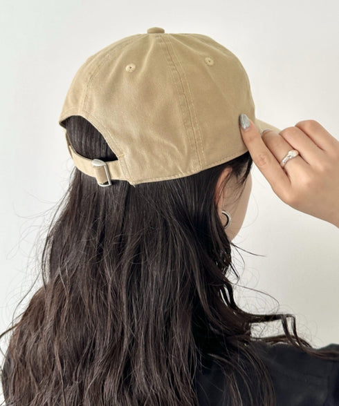 NEWTRAL(ニュートラル)/502 スタンダード ローキャップ/無地 ワンポイント ユニセックス 帽子 | NT5009002 | ベージュ