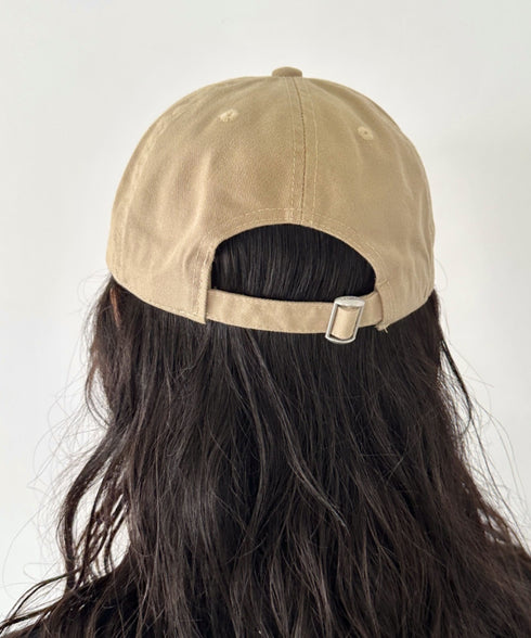 NEWTRAL(ニュートラル)/502 スタンダード ローキャップ/無地 ワンポイント ユニセックス 帽子 | NT5009002 | ベージュ