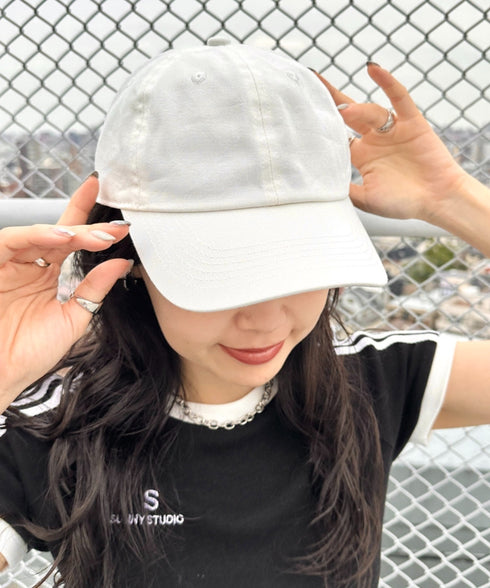 NEWTRAL(ニュートラル)/502 スタンダード ローキャップ/無地 ワンポイント ユニセックス 帽子 | NT5009002 | ホワイト