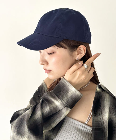 NEWTRAL(ニュートラル)/502 スタンダード ローキャップ/無地 ワンポイント ユニセックス 帽子 | NT5009002 | ネイビー
