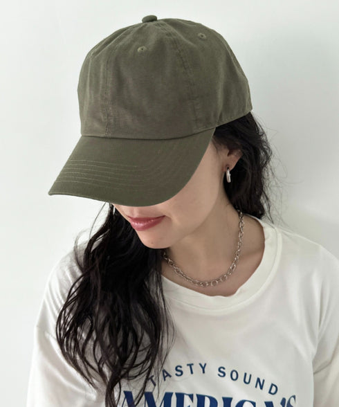 NEWTRAL(ニュートラル)/502 スタンダード ローキャップ/無地 ワンポイント ユニセックス 帽子 | NT5009002 | カーキ