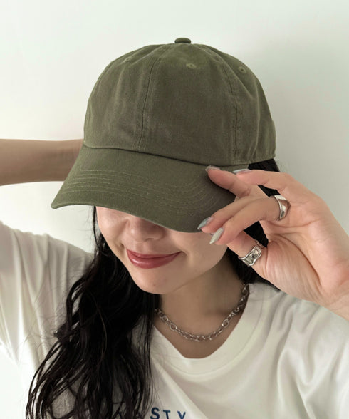 NEWTRAL(ニュートラル)/502 スタンダード ローキャップ/無地 ワンポイント ユニセックス 帽子 | NT5009002 | カーキ