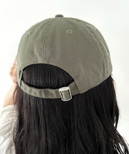 NEWTRAL(ニュートラル)/502 スタンダード ローキャップ/無地 ワンポイント ユニセックス 帽子 | NT5009002 | カーキ