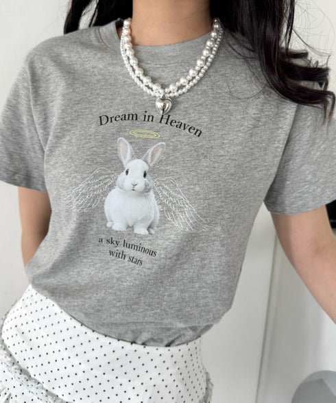 エンジェルバニーロゴTシャツ | LO2252045 | グレー