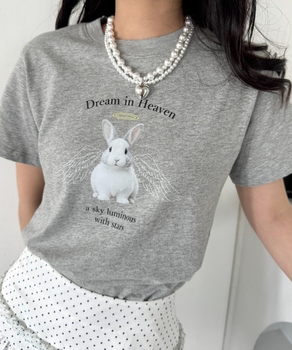 エンジェルバニーロゴTシャツ | LO2252045 | グレー