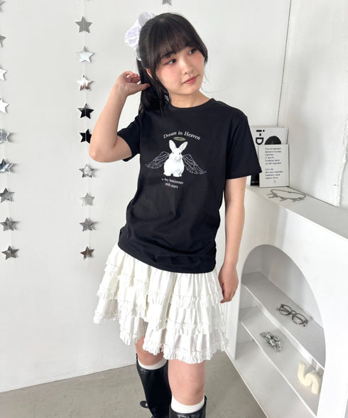 エンジェルバニーロゴTシャツ | LO2252045 | ブラック