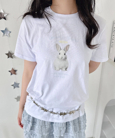 エンジェルバニーロゴTシャツ | LO2252045 | ホワイト