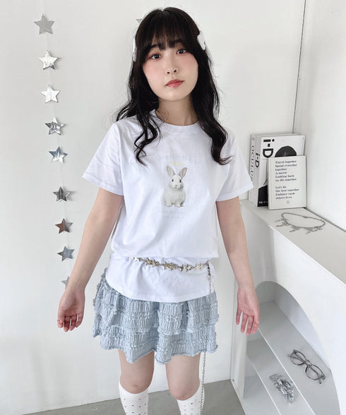 エンジェルバニーロゴTシャツ | LO2252045 | ホワイト