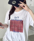 チェックロゴ半袖Tシャツ | SL2252023 | レッド