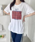 チェックロゴ半袖Tシャツ | SL2252023 | レッド