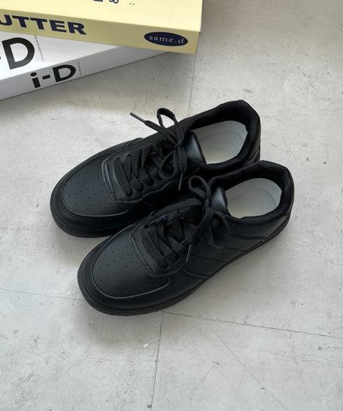 厚底ローカットスニーカー | CL3255051 | ブラック