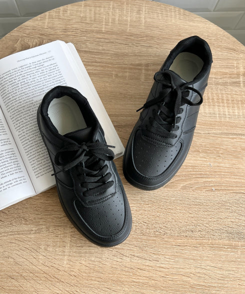 厚底ローカットスニーカー | CL3255051 | ブラック