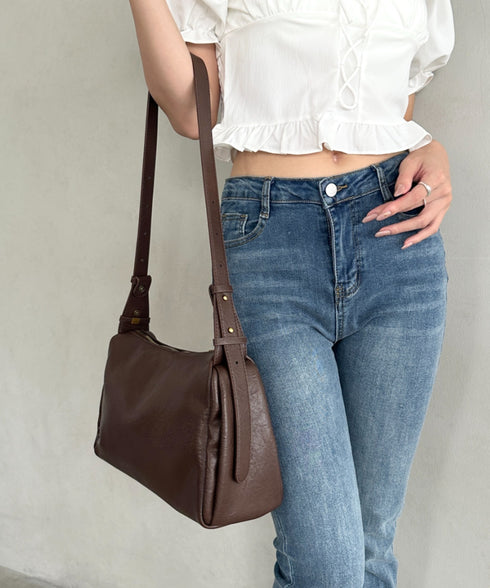 マルチWAYワンハンドルショルダーバッグ | MD1255063 | ダークブラウン