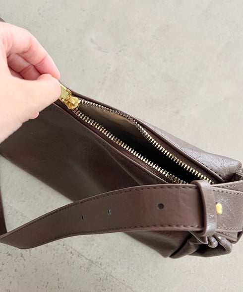 マルチWAYワンハンドルショルダーバッグ | MD1255063 | ダークブラウン