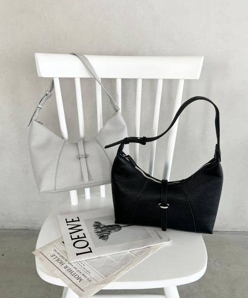 PUベルトフラップミニバッグ | MD1255064 | グレー