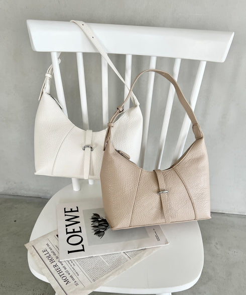 PUベルトフラップミニバッグ | MD1255064 | ベージュ