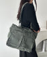 【A4収納可能】ユーティリティパフィトートバッグ | MD1255065 | カーキ