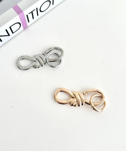 メタル ハート リボン カラビナ キーホルダー | MD6255069 | その他4