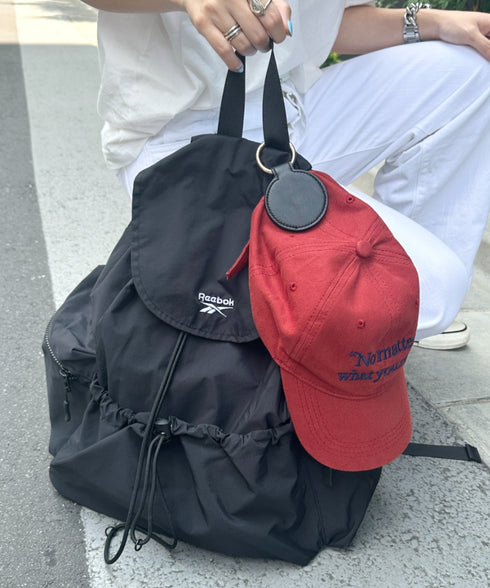 PUハットクリップ 帽子クリップ キーホルダー | MD6255071 | ブラック