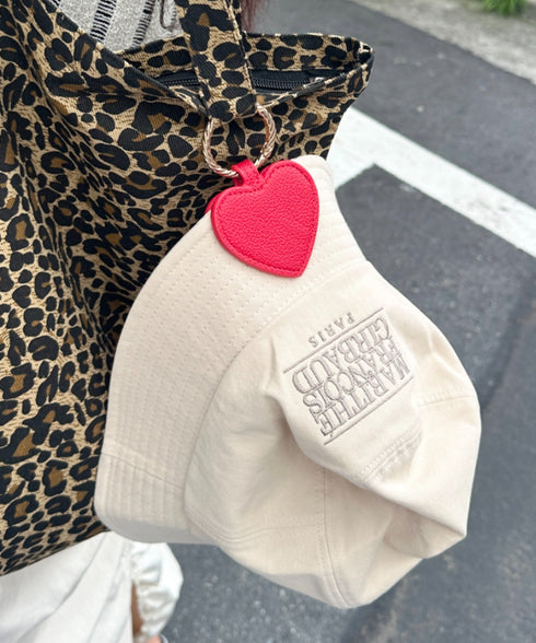 PUハットクリップ 帽子クリップ キーホルダー | MD6255071 | レッド系その他