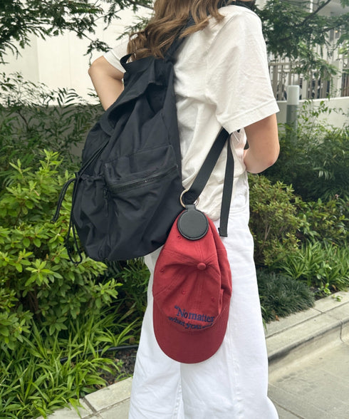 PUハットクリップ 帽子クリップ キーホルダー | MD6255071 | ブラック