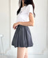 インパン付き チェック柄バルーンミニスカート | WR2255065 | ブラック