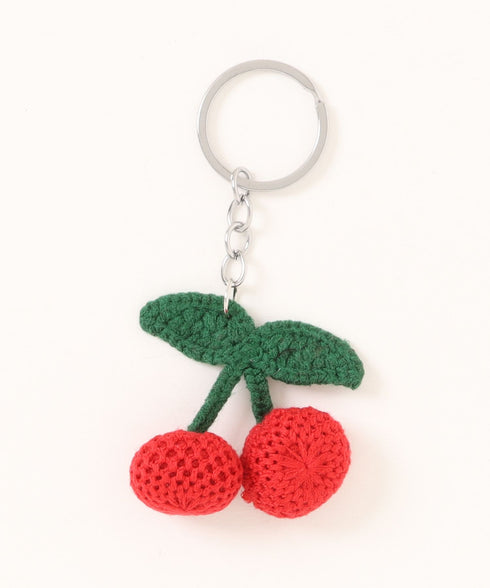 チェリーキーホルダー サクランボチャーム | WR6255067 | レッド