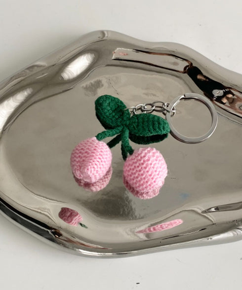 チェリーキーホルダー サクランボチャーム | WR6255067 | ピンク系その他