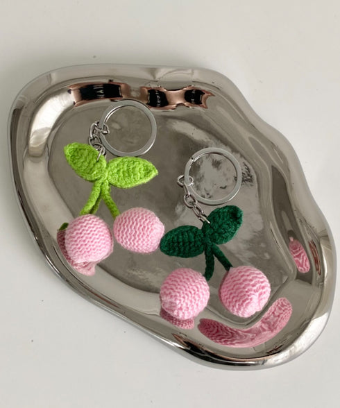 チェリーキーホルダー サクランボチャーム | WR6255067 | ピンク系その他