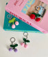 チェリーキーホルダー サクランボチャーム | WR6255067 | パープル
