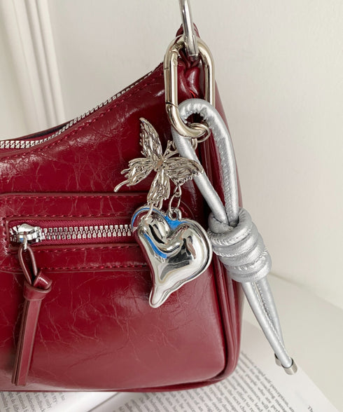 ハートモチーフチャーム セットキーホルダー | WR6255069 | シルバー