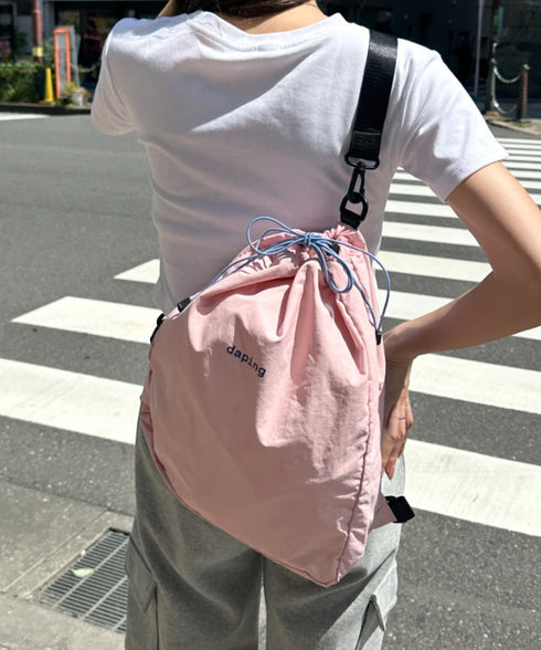 配色 軽量 パステルカラーナップサック | WR1255070 | ピンク