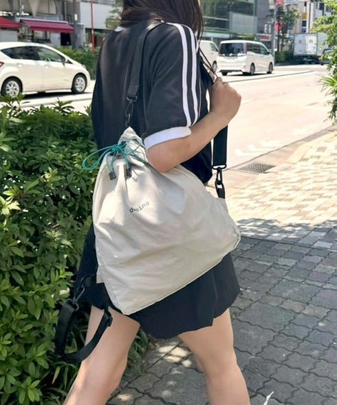 配色 軽量 パステルカラーナップサック | WR1255070 | グレー