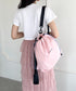 配色 軽量 パステルカラーナップサック | WR1255070 | ピンク
