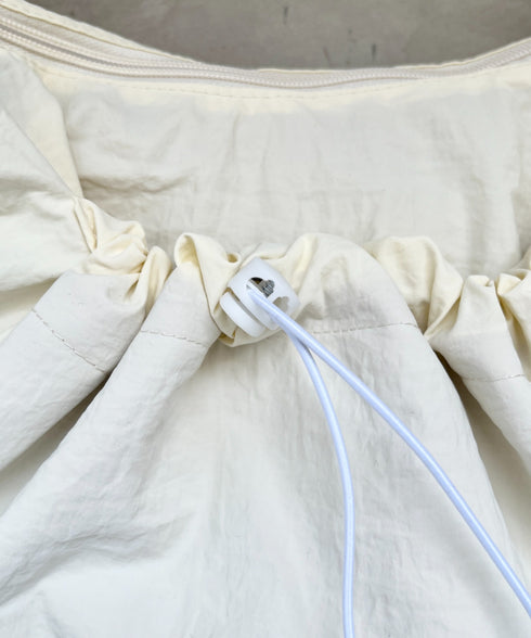 【A4サイズ対応】ポケット付きドロストショルダーバッグ | CL1255052 | アイボリー