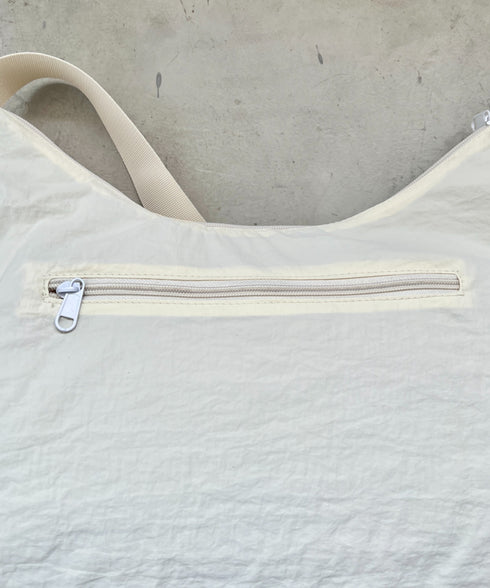 【A4サイズ対応】ポケット付きドロストショルダーバッグ | CL1255052 | アイボリー