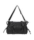 FANCY CLUB(ファンシークラブ)/大容量 2WAY ヴィンテージ ウォッシング ショルダー トートバッグ/BELTED WASHING LEATHER BAG | AT1252068 | ブラック