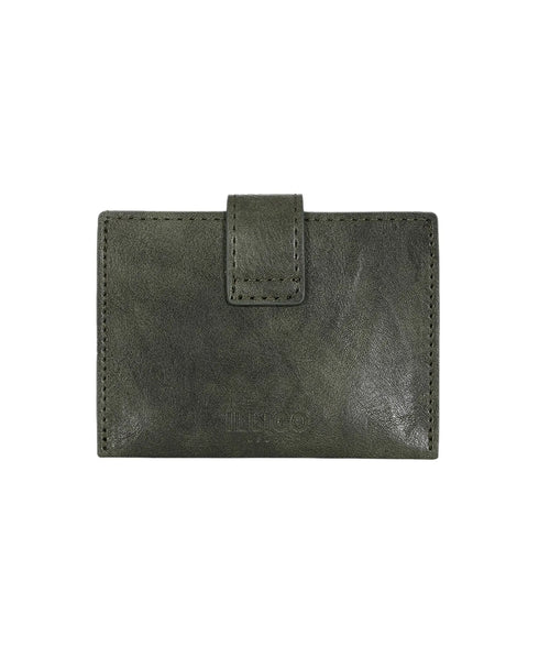 ILLIGO(イリゴ)/ミニ財布 ウェスタン アコーディオン カード ウォレット/WESTERN ACCORDION CARD WALLET | AT6252070 | カーキ