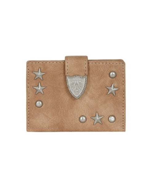 ILLIGO(イリゴ)/ミニ財布 ウェスタン アコーディオン カード ウォレット/WESTERN ACCORDION CARD WALLET | AT6252070 | ベージュ