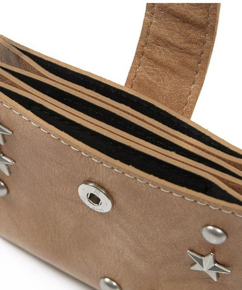 ILLIGO(イリゴ)/ミニ財布 ウェスタン アコーディオン カード ウォレット/WESTERN ACCORDION CARD WALLET | AT6252070 | ベージュ