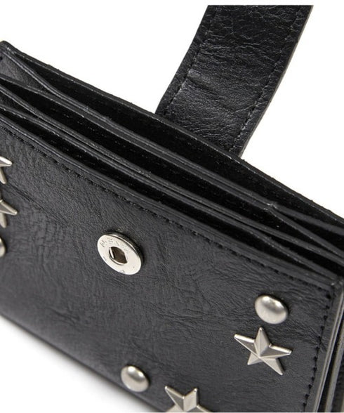 ILLIGO(イリゴ)/ミニ財布 ウェスタン アコーディオン カード ウォレット/WESTERN ACCORDION CARD WALLET | AT6252070 | ブラック