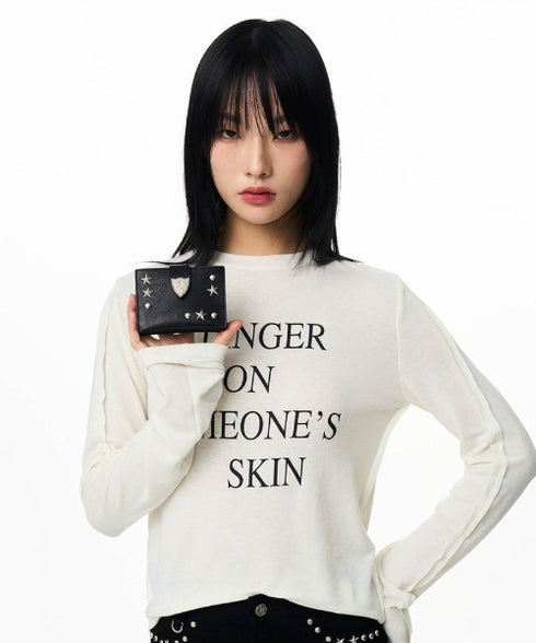 ILLIGO(イリゴ)/ミニ財布 ウェスタン アコーディオン カード ウォレット/WESTERN ACCORDION CARD WALLET | AT6252070 | ブラック