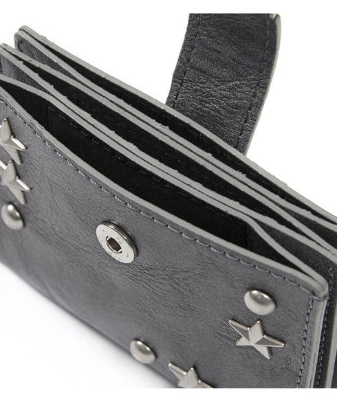 ILLIGO(イリゴ)/ミニ財布 ウェスタン アコーディオン カード ウォレット/WESTERN ACCORDION CARD WALLET | AT6252070 | ブラック