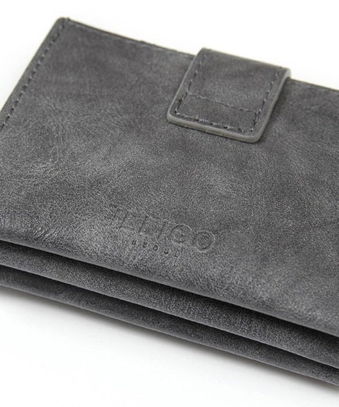 ILLIGO(イリゴ)/ミニ財布 ウェスタン アコーディオン カード ウォレット/WESTERN ACCORDION CARD WALLET | AT6252070 | チャコールグレー