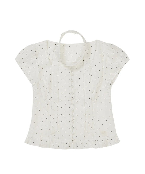 ILLIGO(イリゴ)/チョーカー付き リボン タイ スクエアネック ブラウス/RIBBON TIE SQUARE NECK BLOUSE | AT2252071 | ホワイト系その他