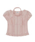ILLIGO(イリゴ)/チョーカー付き リボン タイ スクエアネック ブラウス/RIBBON TIE SQUARE NECK BLOUSE | AT2252071 | ピンク
